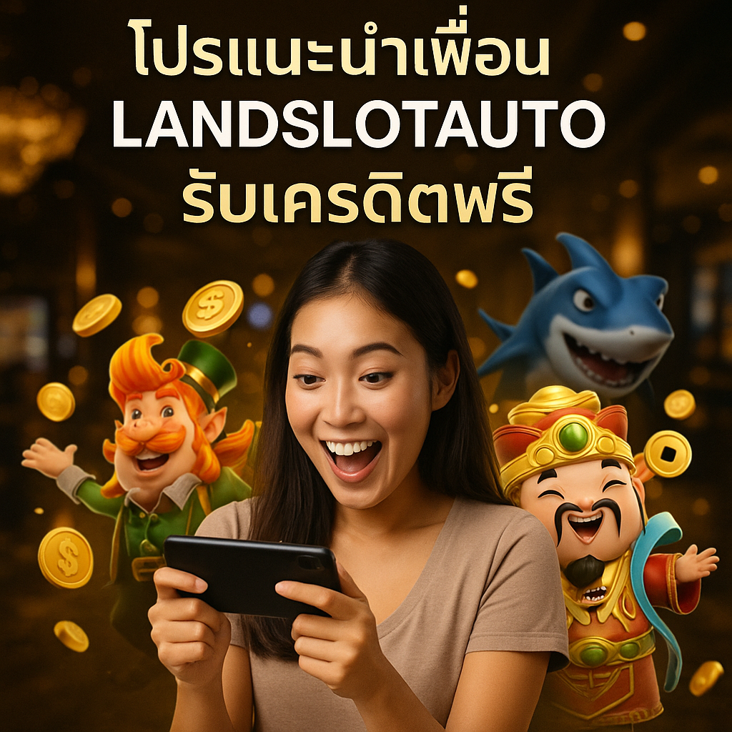 โปรแนะนำเพื่อน LANDSLOTAUTO รับเครดิตฟรี