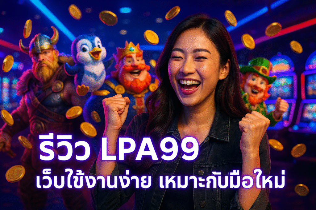 รีวิว LPA99 เว็บใช้งานง่าย เหมาะกับมือใหม่