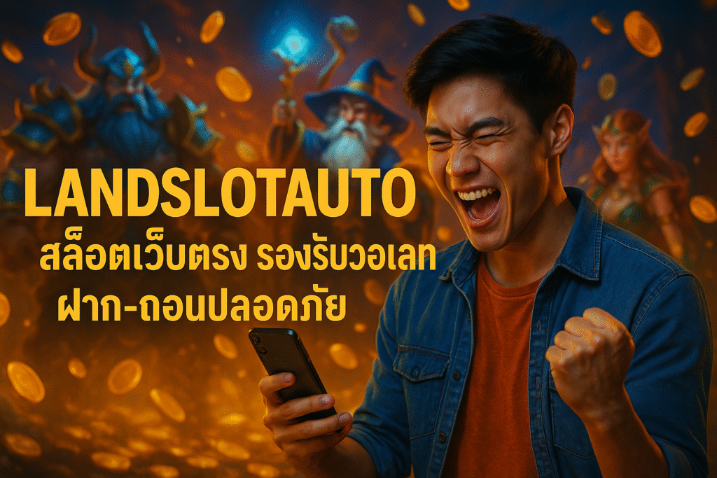 LANDSLOTAUTO สล็อตเว็บตรง รองรับวอเลท ฝาก-ถอนปลอดภัย