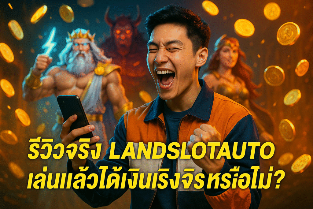 รีวิวจริง LANDSLOTAUTO เล่นแล้วได้เงินจริงหรือไม่?